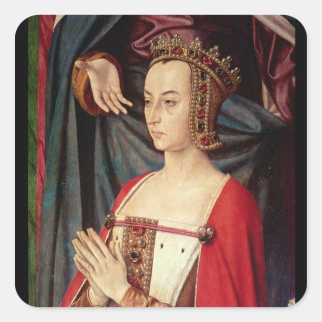 Anne of France Square Sticker (Front)