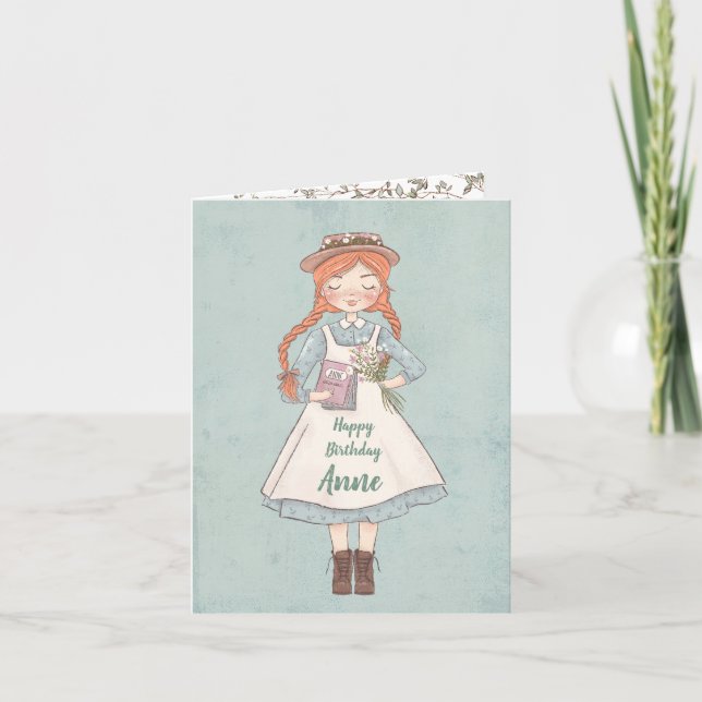 Anne of Green Gables | Birthday Card (Front)
