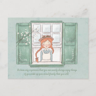 Anne of Green Gables Enjoy Things Postcard
