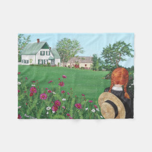 Anne of Green Gables Fleece Blanket, Small