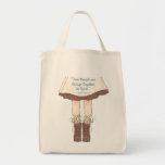 Anne of Green Gables Friendship Quote Tote Bag<br><div class="desc">This Anne of Green Gables tote features our beloved Anne with an E wearing a brown dress under a white apron. Her boots are filled with daisies. The quote "true friends are always together in spirit" is written in blue. The background is pale blue with some distressing. Colours include brown,...</div>