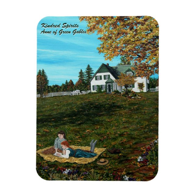Anne of Green Gables "Kindred Spirits" 3x4 Magnet (Vertical)