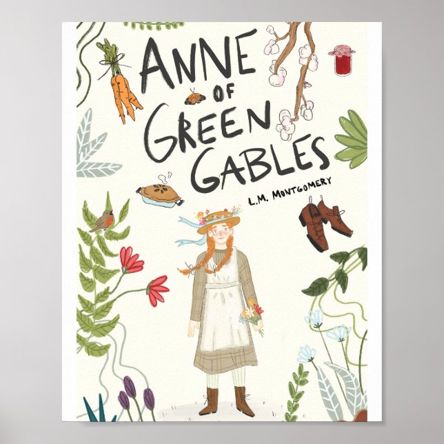 Anne of Green Gables L.M Montgomery Poster (Front)