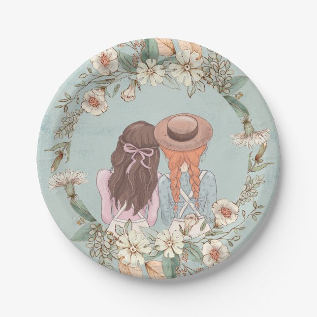 Anne of Green Gables Paper Plates (Front)