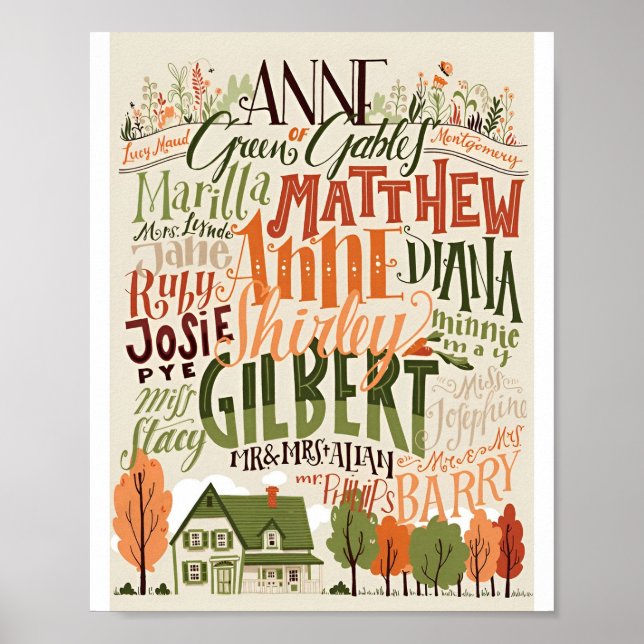 Anne of Green Gables Picture Poster (Front)