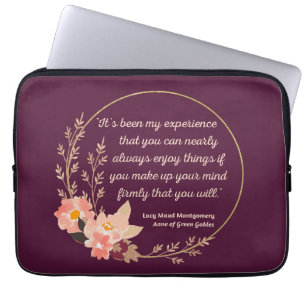 Anne Of Green Gables Quote I - Cute Style Laptop Sleeve