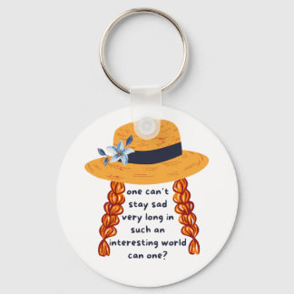Anne Of Green Gables Shirley Book Quote Key Ring