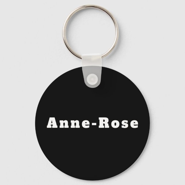 Anne-Rose Key Ring (Front)