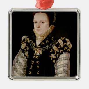 Anne Russell, Countess of Warwick , c.1565 Metal Tree Decoration
