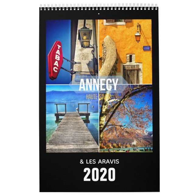 Annecy and Les Aravis, Haute-Savoie 2020 Calendar (Cover)