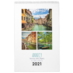 Annecy and Les Aravis, Haute-Savoie 2021 Calendar
