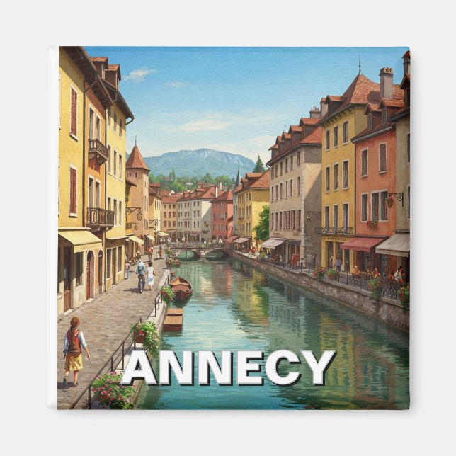 Annecy France  Magnet (Front)