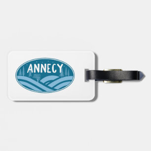 Annecy France Outdoors Luggage Tag