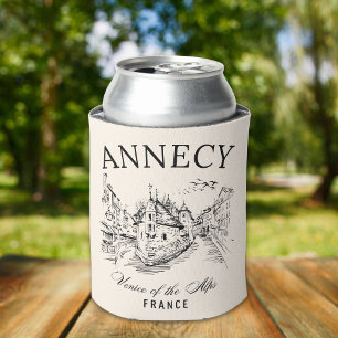 Annecy France Vintage Travel – Venice of the alps Can Cooler