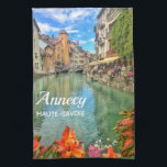 Annecy Old Town Tea Towel<br><div class="desc">Beautiful photos taken in and around Old Annecy.</div>