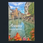 Annecy Old Town Tea Towel<br><div class="desc">Beautiful photos taken in and around Old Annecy.</div>