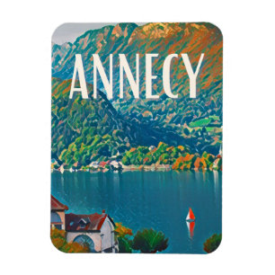Annecy Photo Vintage  Magnet