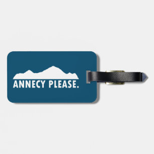 Annecy Please Luggage Tag