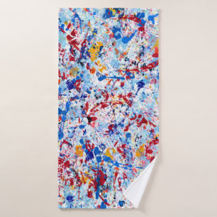 Annelisa No. 12 Abstract Bath Towel