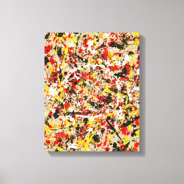 Annelisa No. 7 Abstract Canvas Print (Front)