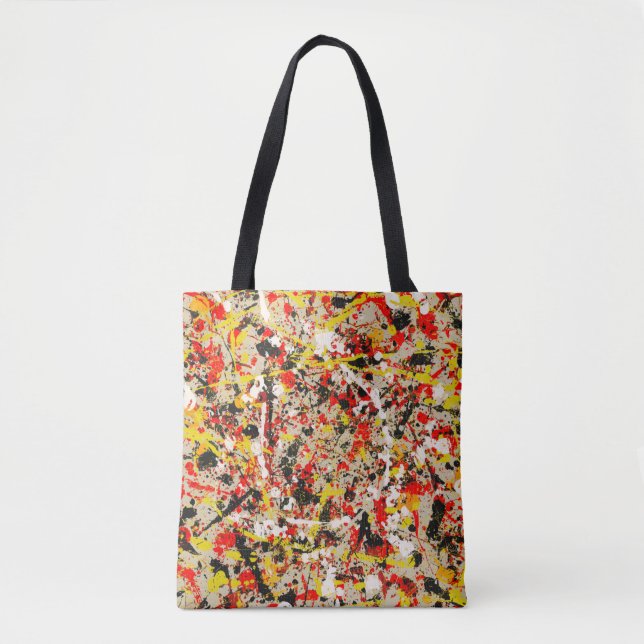 Annelisa No. 7 Abstract Tote Bag (Front)