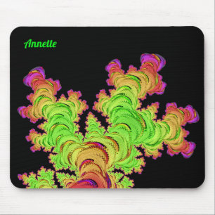 ANNETTE ~ Personalised Fractal ~ Ocean Beauty ~ Mouse Mat