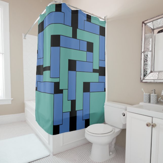 Annexe Shower Curtain (In Situ)