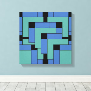 Annexe Stretched Canvas Print
