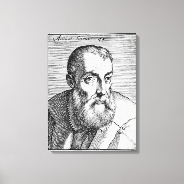 Annibale Caro Canvas Print (Front)