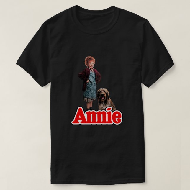 ANNIE - Annie  Sandy Fitted T-Shirt (Design Front)