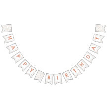 Annie Confetti Watercolor Dots Bunting Flag