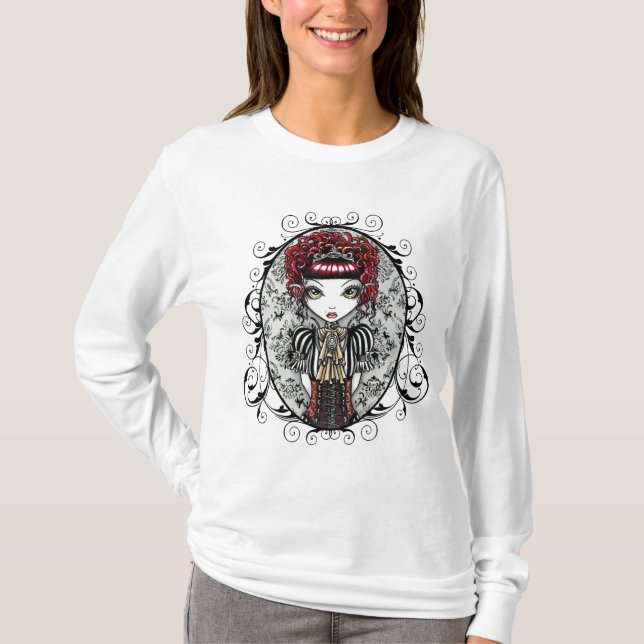 Annie Gothic Victorian Fae Top (Front)