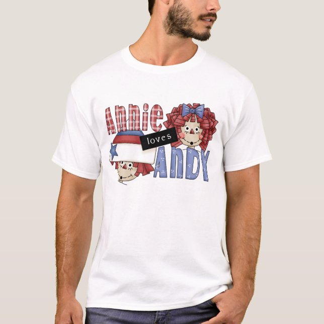 Annie Loves Andy Tshirts and Gifts (Front)
