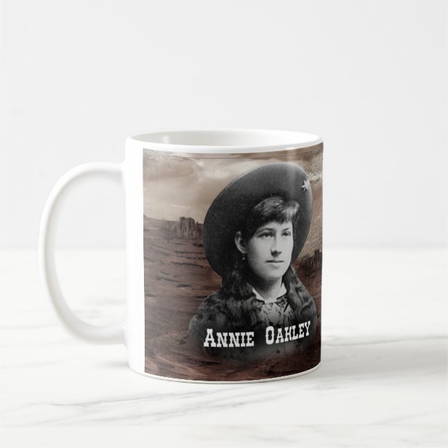 Annie Oakley Historical Coffee Mug (Left)