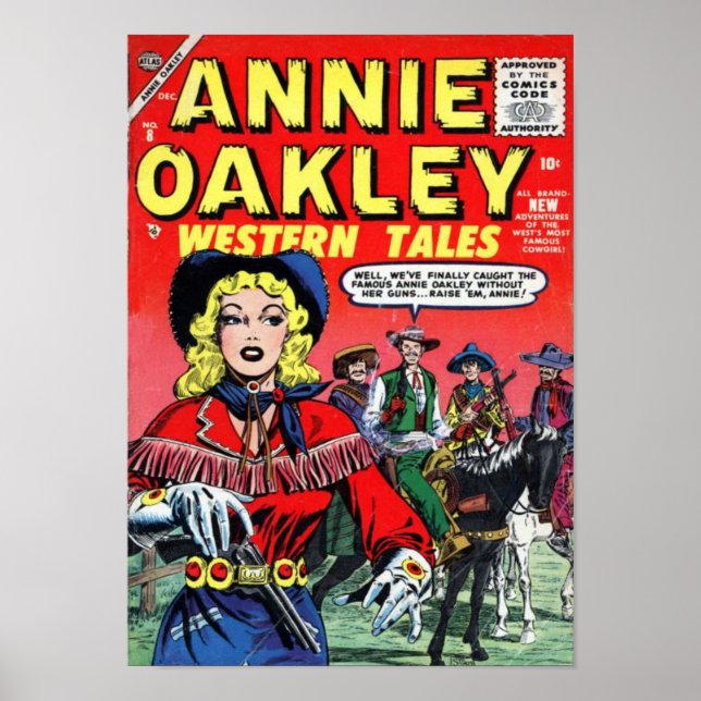 Annie Oakley Western Tales Poster (Front)
