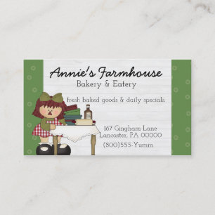 Annie Primitive Country Business Card