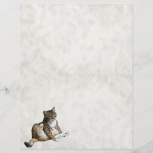 Annie The Cat's Stationery Paper