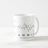 Anniek peptide name mug (Front Right)