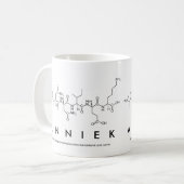 Anniek peptide name mug (Front Left)