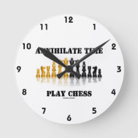 Annihilate Time Play Chess (Reflective Chess Set)