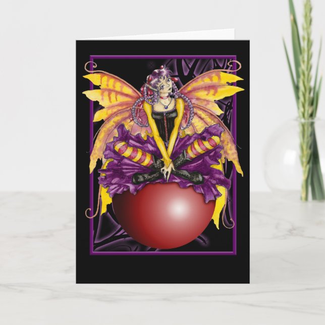 'Annika II' Blank Greeting Card (Front)