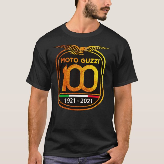 Anniversary 100th Moto Guzzi Essential T-Shirt (Front)
