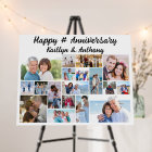 Anniversary 18 Photo Collage Custom