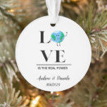 Anniversary Acrylic Ornament<br><div class="desc">Acrylic ornament perfect for Anniversary or Wedding gift.</div>