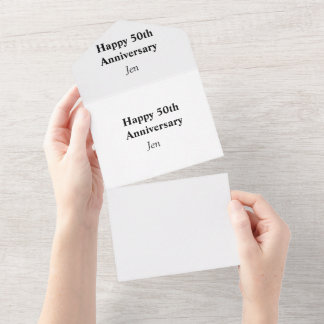 Anniversary add your name text image editable inv all in one invitation