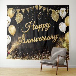 Anniversary Backdrop Tapestry