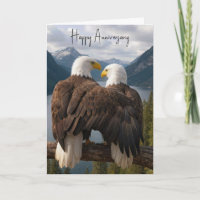 Anniversary Bald Eagles on a Branch