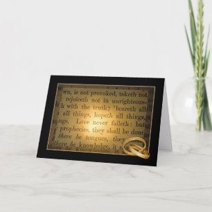 Anniversary Bible Verse Card