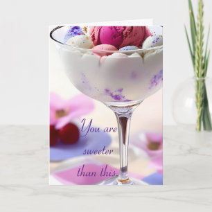 Anniversary-Birthday Holiday Card For Her