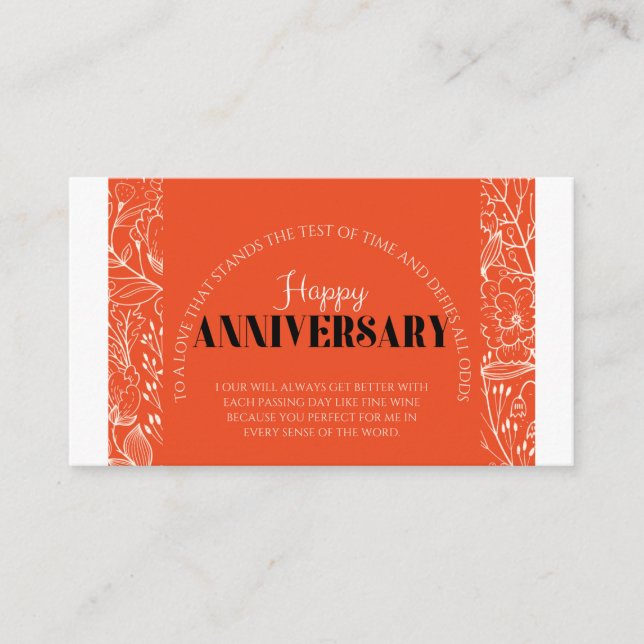 Anniversary Card (Front)